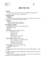 GIÁO ÁN NGỮ VĂN 6 CHUẨN TUẦN 27