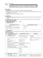 Tiet 13: Tinh chat cua day ty so bang nhau (tt)