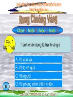 Rung chung vàng  khối 5