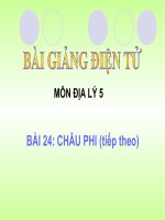 BÀI 24_CHÂU PHI (tiếp theo)