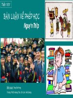 Bàn về phép học (Mới, đã chỉnh lí)