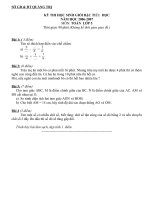 Đề thi HSG Toán cấp TH tỉnh Quảng Trị năm học 2006 - 2007