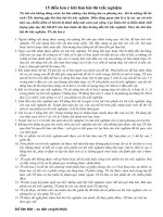 Cach lam bai trac nghiem