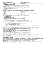 Đề kiểm tra tin 45 phut HK2(co ma tran)