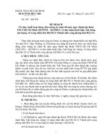 K.H Tổ chức chuỗi HĐ chào mừng ngày thành lập Đoàn 26.3.2011