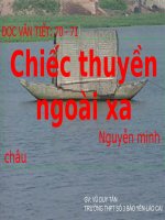 Chiếc thuyền ngoài xa