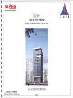 bản vẽ biện pháp thi công Dự án cao ốc văn phòng địa điểm 276 Điện Biên Phủ, phường 17, quận Bình Thạnh