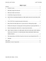 Phân tích cơ sở khi quy định các điều kiện chi NSNN; thực trạng áp dụng các điều kiện chi NSNN và ý kiến của cá nhân em để khắc phục những khó khăn trong quá trình áp dụng