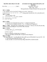 Đề khảo sát HS giỏi lần 2