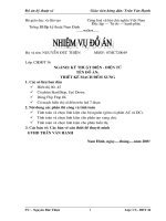 Đồ án kỹ thuật xung số thiết kế mạch đếm xung từ 00 - 45