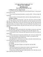 Kế hoach giáo dục đạo đức học sinh