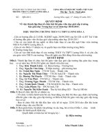 QĐ BTC thi GVDG cấp trường  2010-2011