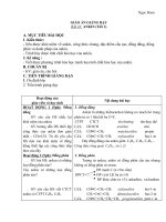Bài 43 ankin (Tiết 1) - Lớp 11 Ban Nâng Cao