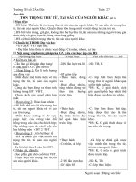 giáo an lớp 3 -tuân:26-27