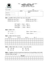 Kiểm tra Giữa HKII - Toán 1(11)