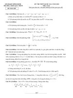 Đề thi thử môn toán vào đại học có đáp án đề số 23