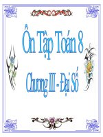 Ôn chương III (mới sửa bổ sung)