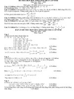 Đề thi học sinh giỏi toán 8 &DA2010 -2011