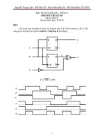 Bài tập Kĩ thuật số 2