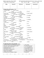 ĐỀ ANH LÊ HỒNG PHONG