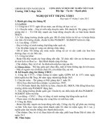 Nghị quyết tháng 3 - 2011