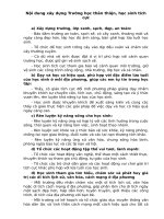 Nội dung XD trường học thân thiện