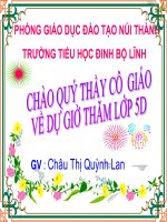 Toán 5: Luyện tâp (Thứ 5 tuần 25)
