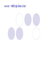 tiet 102- Viết quảng cáo