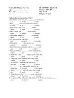 ĐỀ LƯƠNG THẾ VINH