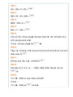 de violim pic vong 12  va 14