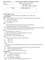 Đề thi LS$Đl lớp 5