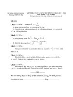 De kiem tra cuoi HK I