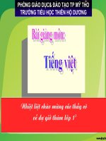 Tiếng Việt: Bài 36