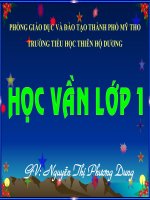 Tiếng Việt: Bài 30 Ua - Ưa