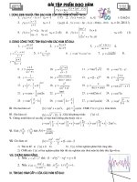 BT Đạo hàm (full)