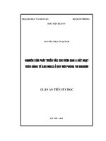 Nghiên cứu phát triển vắc xin viêm gan A bất hoạt trên dòng tế bào MRC5 ở quy mô phòng thí nghiệm