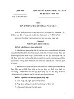 Luật ban hành văn bản qui phạm pháp luật 2008