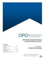 ERP Solution Selection Process A Best Practice StepbyStep Guide