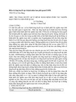 ĐIỀU TRỊ TĂNG HUYẾT ÁP Ở  BỆNH NHÂN BỆNH PHỔI TẮC NGHẼN MẠN TÍNH VÀ HEN PHẾ QUẢN