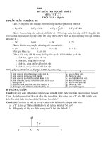 de kiem tra vat ly 9 lan 1 ( hoc ky 2)