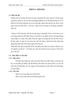 luận văn  công nghệ thực phẩm  Tìm hiểu quy trình sản xuất bia hơi tại công ty CP bia Sài gòn- Hà Nội