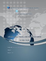 Đề tài  thảo luận đại học thương mại Hoạt động cho thuê tài chính ở Việt Nam