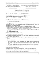 báo cáo thu hoạch Thực tập sư phạm Trung học phổ thông