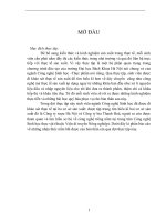 luận văn  công nghệ thực phẩm dây chuyền công nghệ tai Công ty rượu Hà Nội và Công ty bia Thanh Hoá