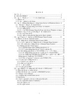 Khóa luận tốt nghiệp Tìm hiểu và triển khai DNS trên nền Linux