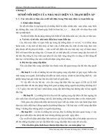 SƠ ĐỒ NỐI ĐIỆN CỦA MÁY BIẾN ÁP