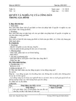 GIÁO ÁN GDCD 8 - MAI MÈO