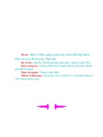 SKKN một số biện pháp giúp HS lĩnh hội kiến thức