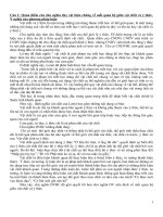 Đề cương ôn thi môn Môn điều kiện triết học có đáp án