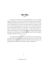 Khóa luận tốt nghiệp Chương trình quản lý nhân sự